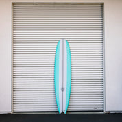 8'2" Kookapinto Fishy Noserider Aqua Resin Pull (Poly)