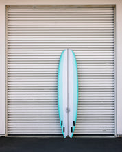 8'2" Kookapinto Fishy Noserider Aqua Resin Pull (Poly)