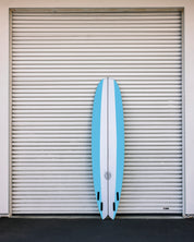 7'2" Kookapinto Fishy Noserider Blue Resin Pull (Poly)