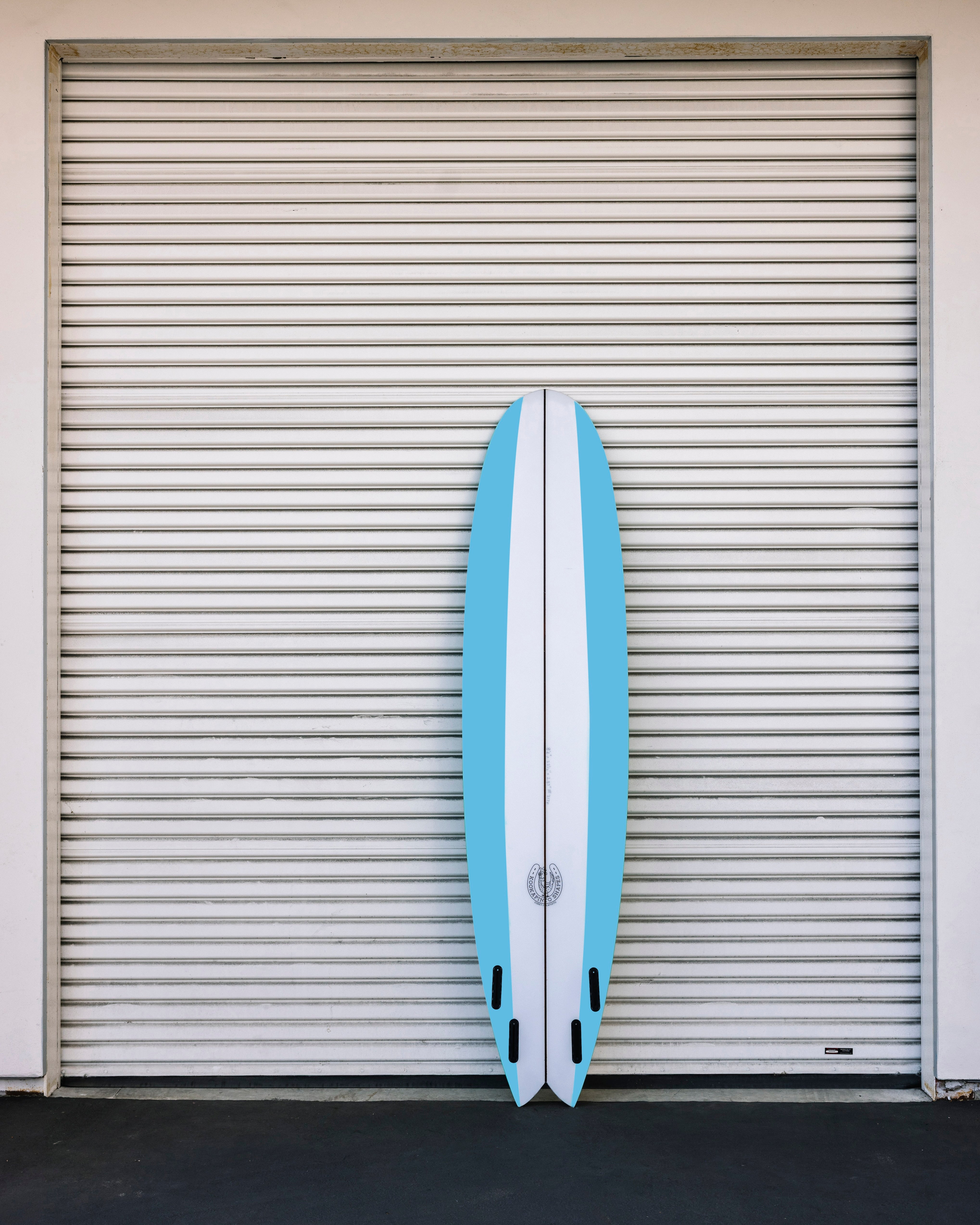 7'2" Kookapinto Fishy Noserider Blue Resin Pull (Poly)