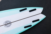 8'2" Kookapinto Fishy Noserider Aqua Resin Pull (Poly)