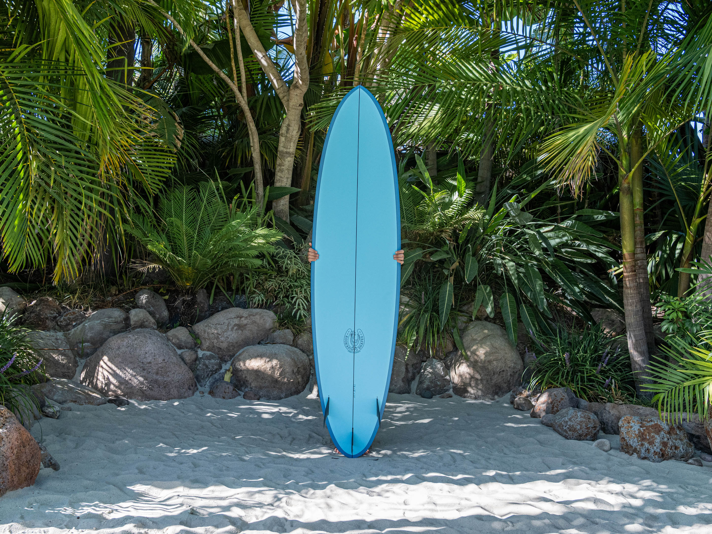 7' Kookapinto Thin Twin Blue Rail (Epoxy)