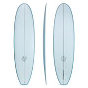 7' Single Fin Noserider Aqua Rail (Epoxy)